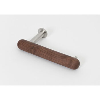 Nástenný držiak na toaletný papier z orechového dreva Wireworks Yoku – Obrázok 3