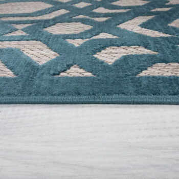 Modrý vonkajší koberec behúň 150x80 cm Oro - Flair Rugs - Image 6