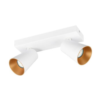 Biele bodové svietidlo ø 8 cm Sharp – Trio - Image 2