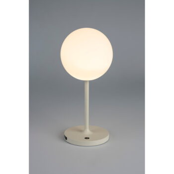Krémová stmievateľná stolová lampa (výška 33 cm) Hub – White Label - Image 5