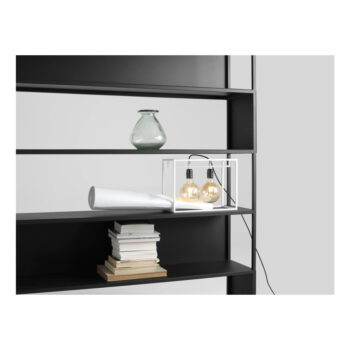 Čierna knižnica CustomForm Hyller, 150 × 180 cm – Obrázok 3