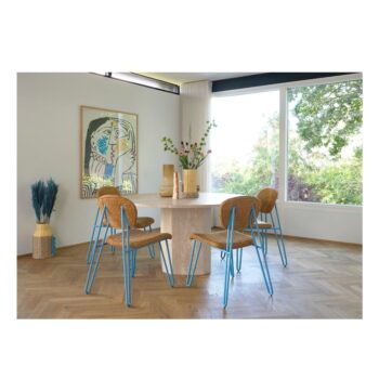 Oranžová jedálenská stolička Styles – Villa Collection - Image 5