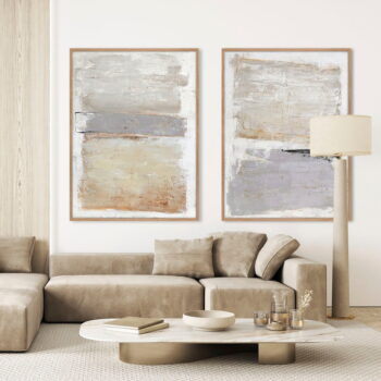 Ručne maľovaný obraz 90x120 cm Scenario 2 – Malerifabrikken - Image 2