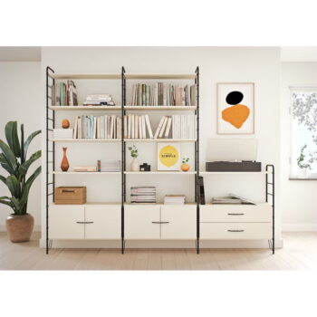Tmavozelený komponent so zásuvkami 80x36 cm Dakota – Tenzo – Obrázok 7
