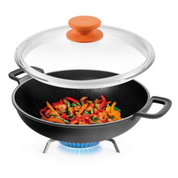 Wok liatinová panvica ø 30 cm Massive – Tescoma - Image 2