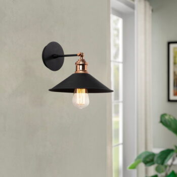 Čierne nástenné svietidlo Berceste – Opviq lights - Image 3