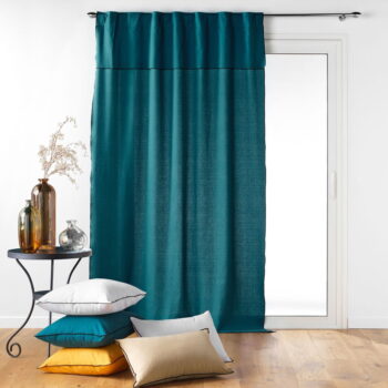 Modrý záves 140x240 cm Mistraline – douceur d'intérieur - Image 4