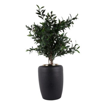 Čierna vysoká váza Dex - PT LIVING - Image 3