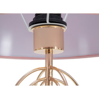 Ružová stolová lampa Mauro Ferretti Krista, výška 64 cm – Obrázok 6