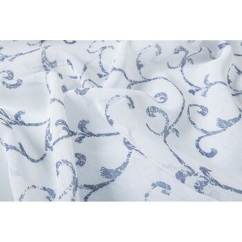 Modro-biela záclona 300x260 cm Fiesta - Mendola Fabrics - Image 4