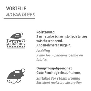 Bielo-fialový poťah na žehliacu dosku Wenko Dots S – Obrázok 6