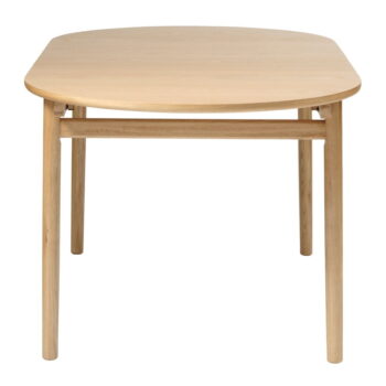 Rozkladací jedálenský stôl v dekore duba 100x190 cm Carno – Unique Furniture - Image 11