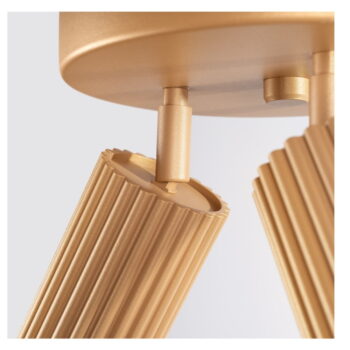 Stropné svietidlo v zlatej farbe Gleam – Nice Lamps - Image 9