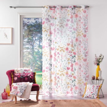 Voálová záclona 140x240 cm Florabella – douceur d'intérieur - Image 3
