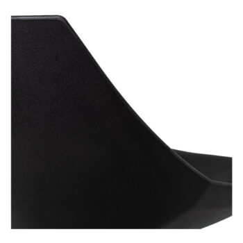 Čierne barové stoličky s nastaviteľnou výškou z imitácie kože v súprave 2 ks (výška sedadla 56,5 cm) – Casa Selección – Obrázok 7