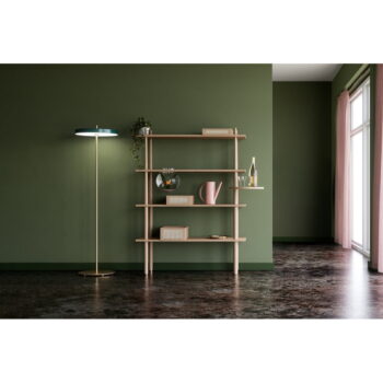 Tmavozelená LED stojacia lampa so stmievačom s kovovým tienidlom (výška  151 cm) Asteria Floor – UMAGE - Image 2