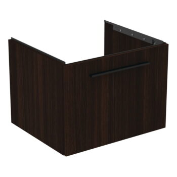 Tmavohnedá závesná skrinka pod umývadlo v dekore duba 60x44 cm i.Life B – Ideal Standard – Obrázok 2