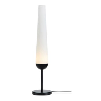 Stolová lampa s podstavcom v čiernej farbe Markslöjd Bern 1L