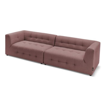 Tmavoružová pohovka 324 cm Kleber - Bobochic Paris - Image 9
