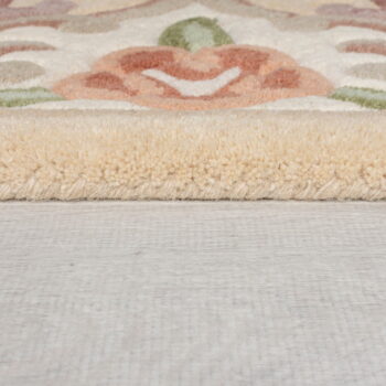 Béžový vlnený koberec Flair Rugs Aubusson, ⌀ 120 cm - Image 5