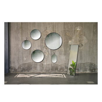 Nástenné zrkadlo ø 60 cm Vardo – Villa Collection - Image 6