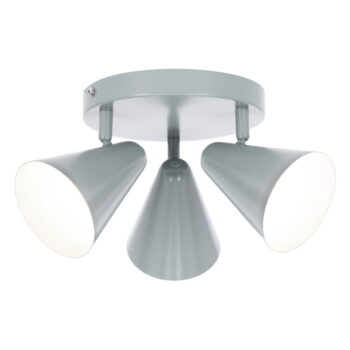 Modré stropné svietidlo s kovovým tienidlom 34x34 cm Amor – Candellux Lighting - Image 7