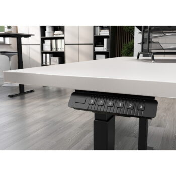 Polohovací pracovný stôl s elektricky nastaviteľnou výškou 80x180 cm Bedano – Germania