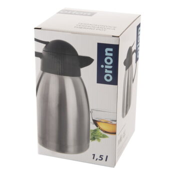 Termoska v čierno-striebornej farbe 1,5 l Termo – Orion - Image 6