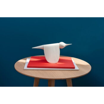 Soška z dubového dreva (výška  11,5 cm) Tica – Gazzda - Image 2