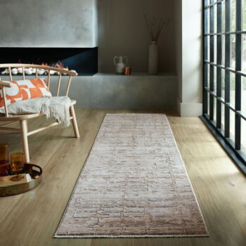 Béžový behúň 66x300 cm Matilda Abstract – Flair Rugs - Image 2