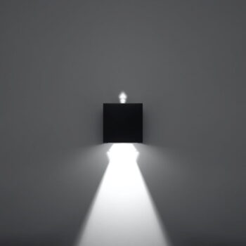 Čierne LED nástenné svietidlo Pinio – Nice Lamps - Image 9