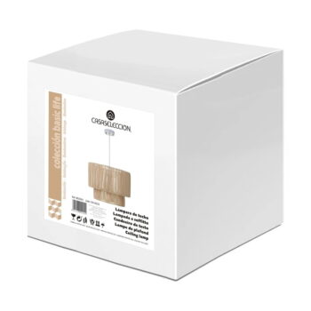 Ratanové stropné svietidlo v prírodnej farbe s ratanovým tienidlom ø 38 cm Natural Way – Casa Selección - Image 4