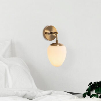Nástenné svietidlo v bronzovej farbe ø 12 cm Ns – Opviq lights - Image 3