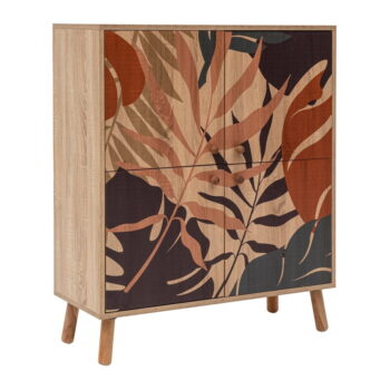 Skrinka v dekore duba v prírodnej farbe 95x111 cm Multilux – Kalune Design – Obrázok 2