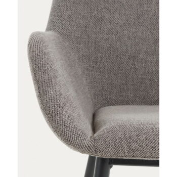 Sivá jedálenská stolička Konna – Kave Home - Image 5