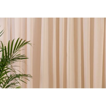 Svetlohnedá záclona 140x245 cm Vicenza – Mendola Fabrics - Image 4