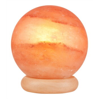 Oranžová soľná lampa, výška 16 cm Sally - LAMKUR