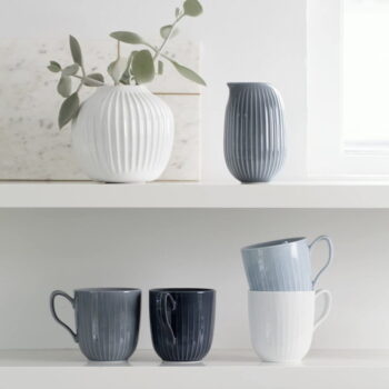 Antracitový porcelánový hrnček Kähler Design Hammershoi, 330 ml - Image 3