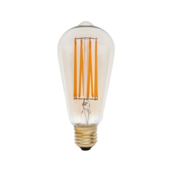 Teplá LED filamentová stmievateľná žiarovka E27, 3 W Squirrel Cage – tala - Image 3