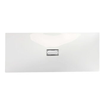 Biele umývadlo z liateho mramoru 121x50 cm Tonga – Sapho – Obrázok 2