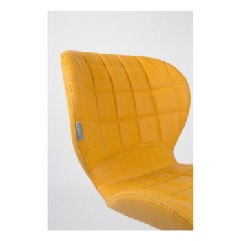 Sada 2 žltých stoličiek Zuiver OMG LL – Obrázok 5