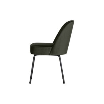 Tmavozelené zamatové jedálenské stoličky v súprave 2 ks Vogue – BePureHome – Obrázok 4