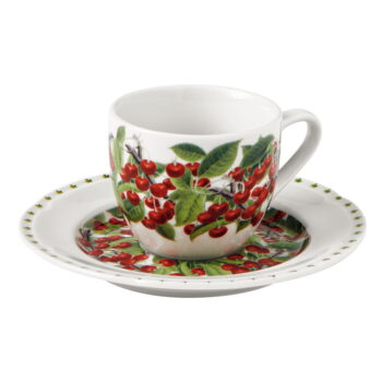 Súprava 4 porcelánových šálok s tanierikmi Brandani Le Primizie – Obrázok 5