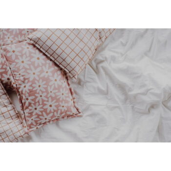 Ružová súprava do postieľky Blush Daisies – Malomi Kids – Obrázok 6