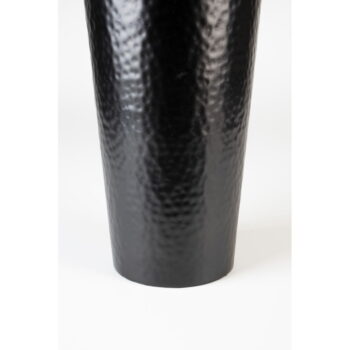 Čierna oceľová vysoká váza (výška 56 cm) Dunja – White Label – Obrázok 7