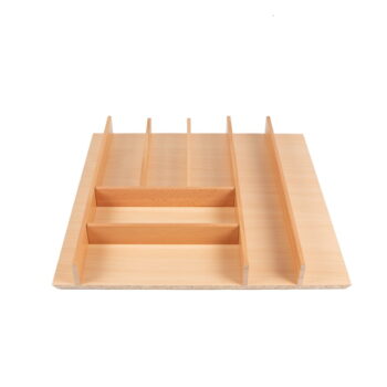 V prírodnej farbe príborník do zásuvky 48 x 47 cm Wood Line – Elletipi
