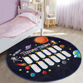 Čierny detský koberec ø 100 cm Comfort – Mila Home - Image 6