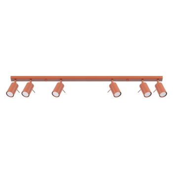 Stropné svietidlo v tehlovej farbe 6x117 cm Etna – Nice Lamps