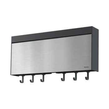 Nástenný držiak na kuchynské utierky a fólie Metaltex Tango Inox – Obrázok 2