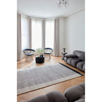 Sivý ručne tkaný vlnený koberec 160x230 cm Avalon – Asiatic Carpets - Image 3